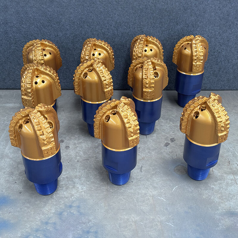 Perforazione PDC per rilevamento orizzontale di pozzi utensile di perforazione forgiato 8 1/2 pollici ((215,9 mm) pdc bit con 3 lame